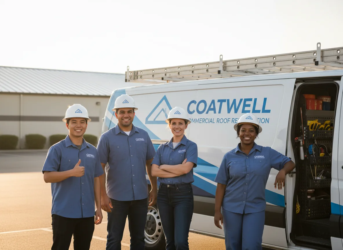 Commercial roof coating company in Albertson, NC